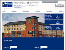 Tablet Screenshot of expresslutonairport.co.uk
